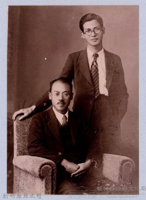 龍瑛宗翻拍照260：男性合照藏品圖，第1張