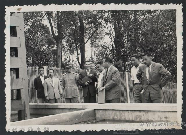 彭縣長出巡各市鎮：新埔鎮(一)義民廟水源地藏品圖，第1張
