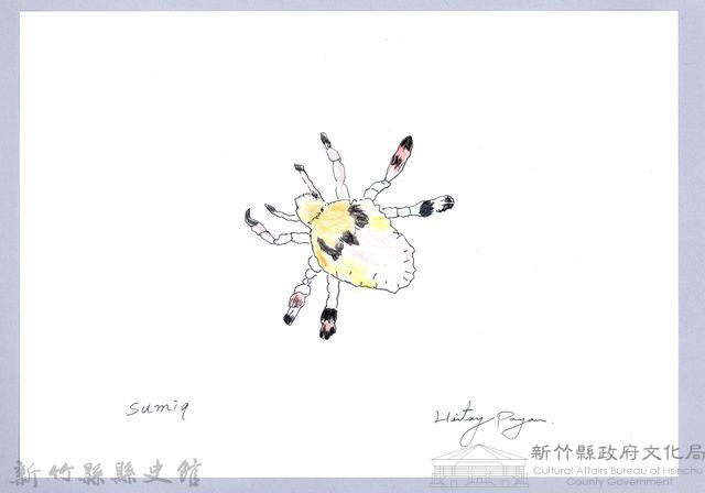 泰雅文物畫冊3-39體蝨-1藏品圖，第1張