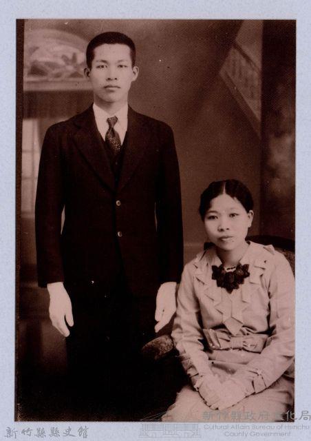 龍瑛宗翻拍照236：男女合照3藏品圖，第1張