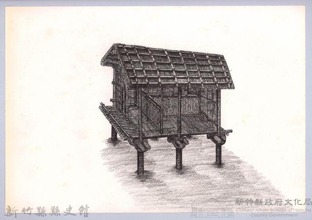 六柱穀倉-18六柱穀倉側開式的搭建15-2隔間搭設完成藏品圖，第1張