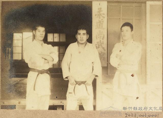 劉興熙宜蘭農林學校體育選修柔道課照片藏品圖，第1張