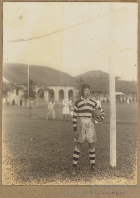 宜蘭農林學校橄欖球隊員照片藏品圖，第1張