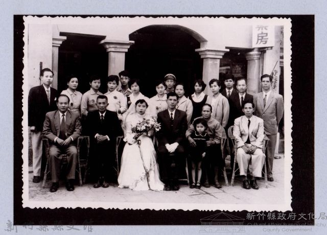 龍瑛宗翻拍照43：婚宴團體照1藏品圖，第1張