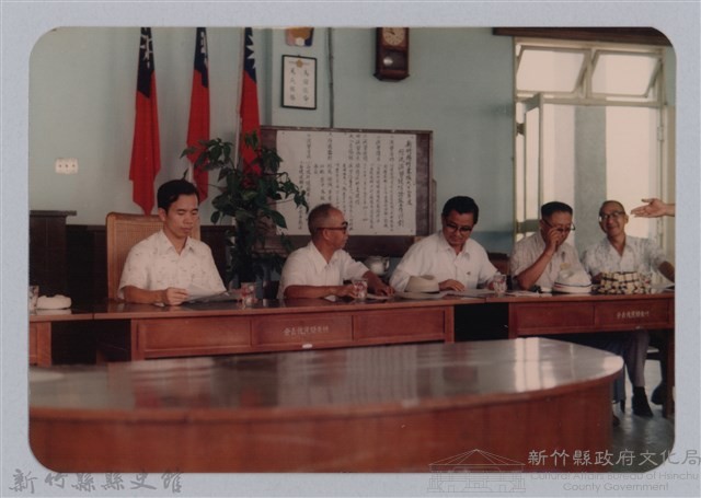 林保仁縣長主政照片：新竹縣新埔鎮六十七年度防汛演習-1藏品圖，第1張