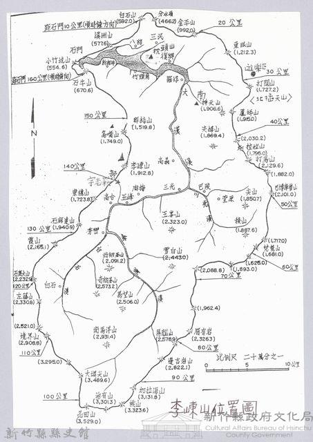 李崠山圖照11-李崠山位置圖藏品圖，第1張