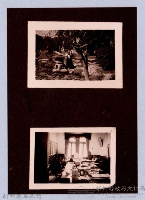 龍瑛宗翻拍照58：庭園與辦公室藏品圖，第1張