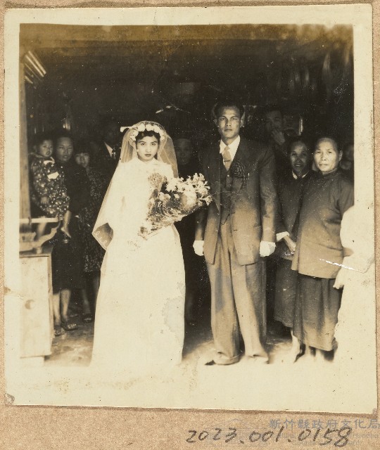 羅光明婚禮照片藏品圖，第1張