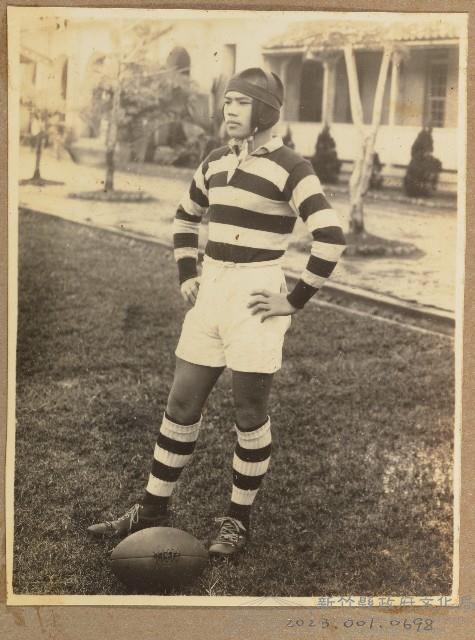 宜蘭農林學校橄欖球隊員照片藏品圖，第1張