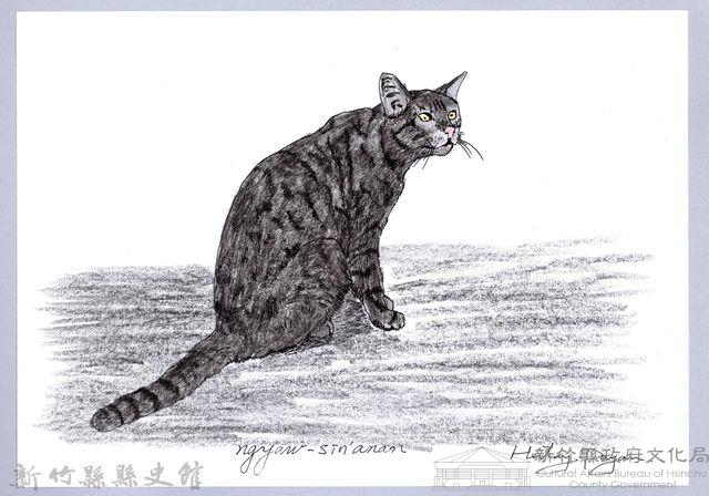 泰雅文物畫冊1-79家貓藏品圖，第1張