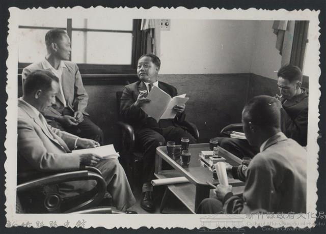 彭縣長出巡各市鎮：新豐鄉(一)黃總幹事報告藏品圖，第1張