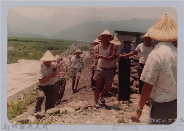 林保仁縣長主政照片：新竹縣新埔鎮六十七年度防汛演習-5藏品圖，第1張