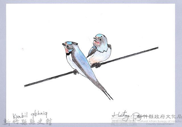 泰雅文物畫冊1-64赤腰燕藏品圖，第1張