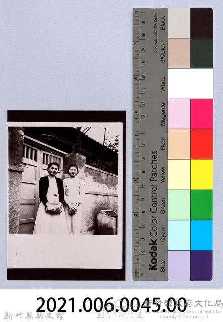 龍瑛宗翻拍照45：兩名女子合影2藏品圖，第2張