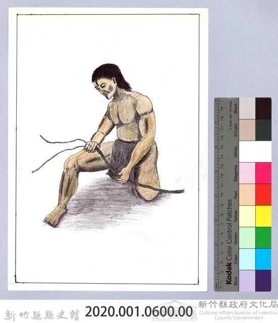 黑帶巴彥畫冊-50搓繩藏品圖，第2張