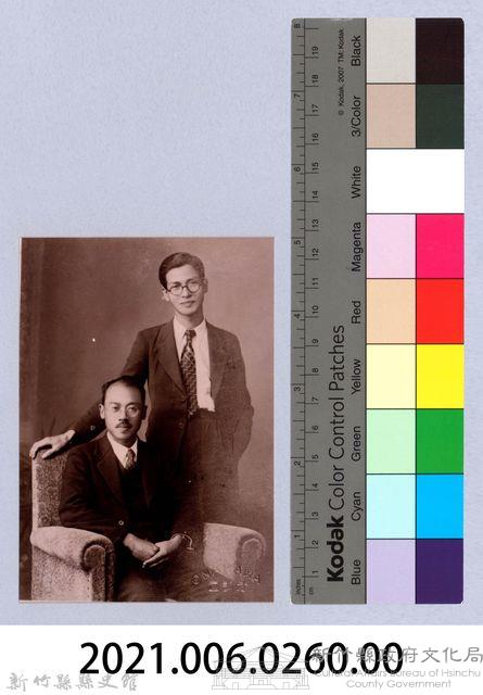 龍瑛宗翻拍照260：男性合照藏品圖，第2張