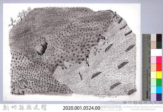 黑帶巴彥畫冊-7芒草林的開墾2：建造防火線藏品圖，第2張
