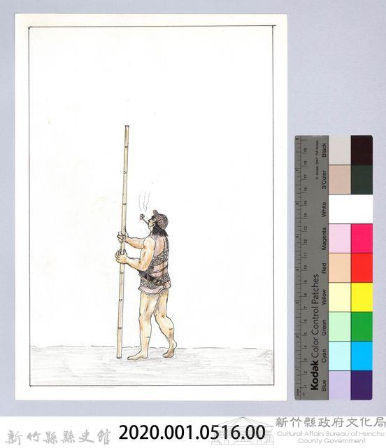 泰雅族的樂器與口傳-1泰雅族傳統丈量高度的方法藏品圖，第2張