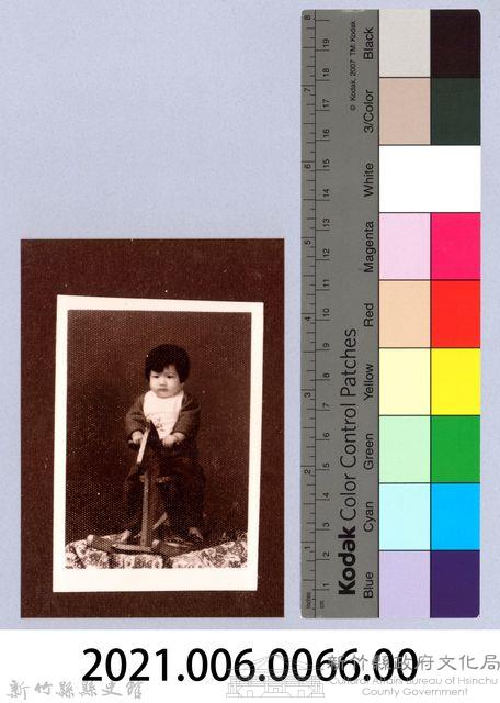 龍瑛宗翻拍照66：木馬上的女童藏品圖，第2張