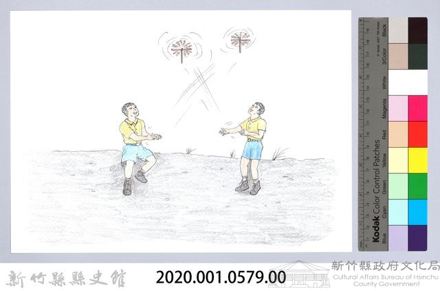 記憶中桃山村童玩的演進-9竹蜻蜓藏品圖，第2張