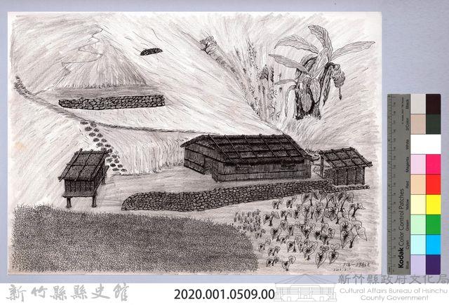 黑帶巴彥畫冊-29從前的房子藏品圖，第2張