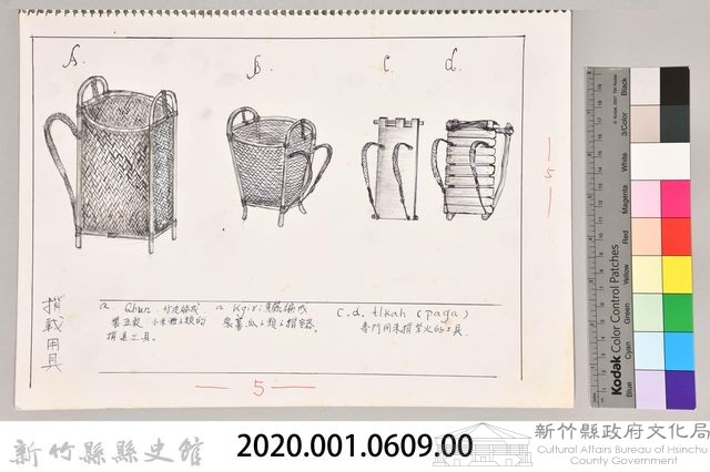 泰雅文化探索-5揹載用具1藏品圖，第2張