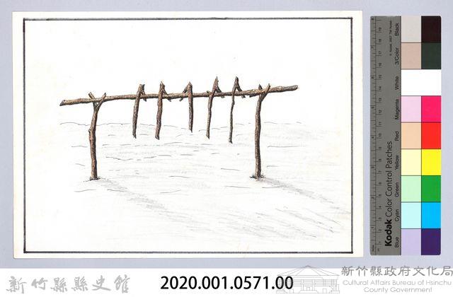 泰雅族的樂器與口傳-5問卜祭儀之問卜架-2藏品圖，第2張