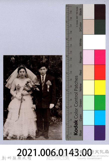 龍瑛宗翻拍照143：友人婚紗照3藏品圖，第2張