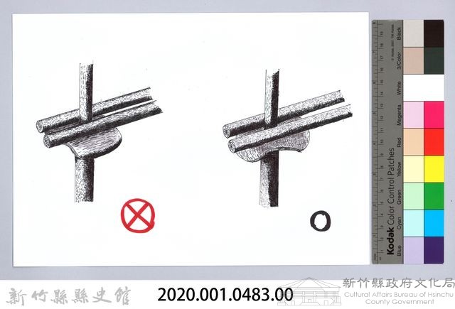 七柱穀倉-4四柱穀倉的搭建2-2：防鼠板與床桿正確的擺置-2藏品圖，第2張