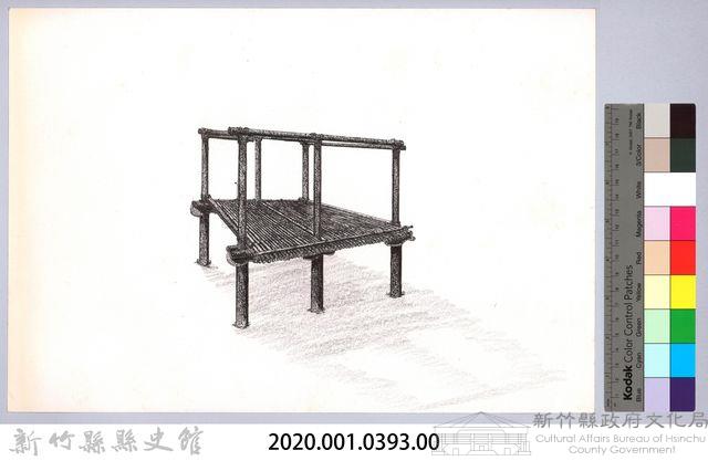 六柱穀倉-25六柱穀倉前開式的搭建4-2：放短向側邊樑藏品圖，第2張