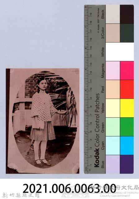 龍瑛宗翻拍照63：女子沙龍照3藏品圖，第2張