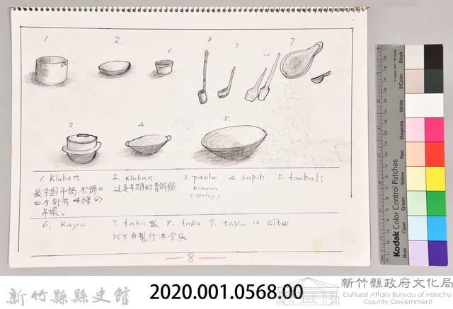 泰雅文化探索-8鍋具和餐具藏品圖，第2張