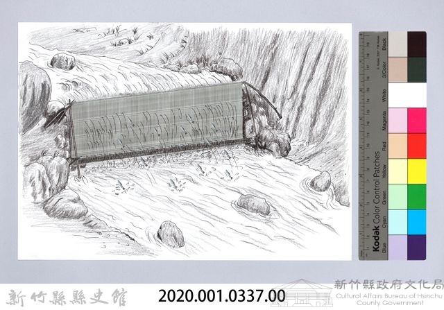 狩獵用具漁用-49竹墻排捕魚裝置藏品圖，第2張
