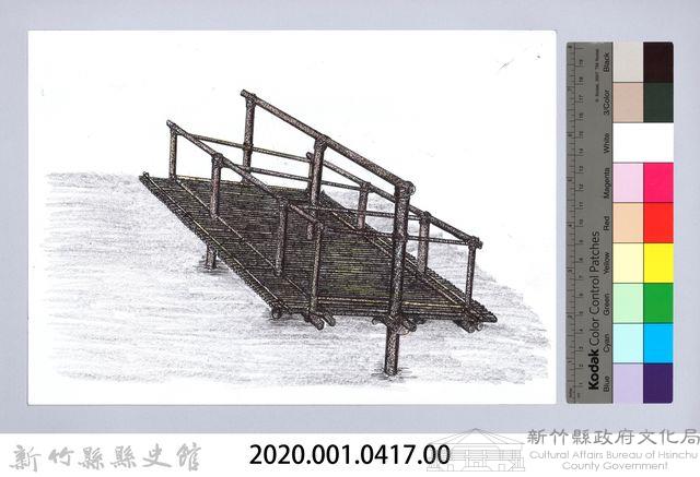 七柱穀倉-12七柱穀倉尖頂式的搭建7：立牆木藏品圖，第2張