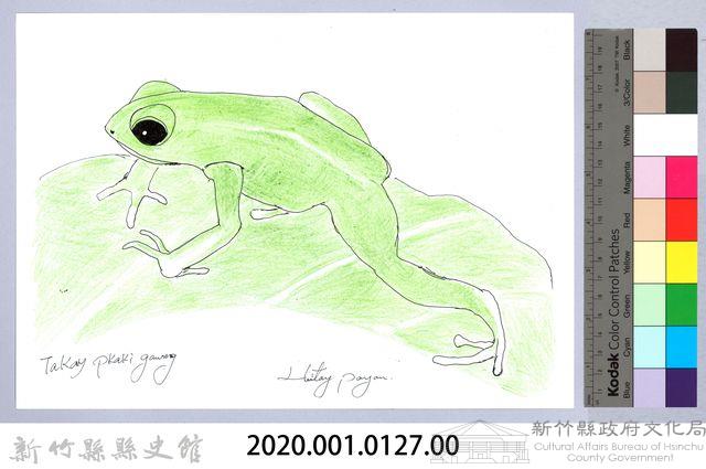 泰雅文物畫冊1-145台北樹蛙藏品圖，第2張