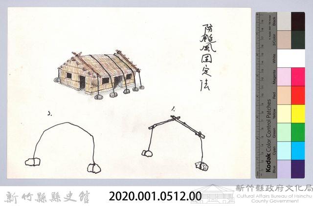 記憶中桃山村童玩的演進-25防颱風固定法藏品圖，第2張