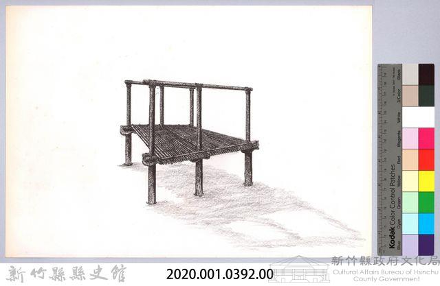 六柱穀倉-24六柱穀倉前開式的搭建4-1：放長向側邊樑藏品圖，第2張