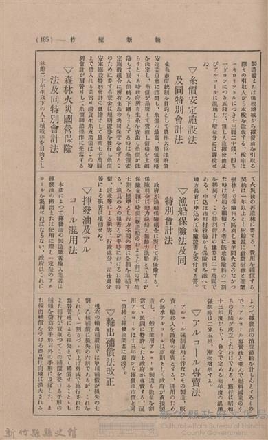 新竹州時報 創刊號藏品圖，第179張