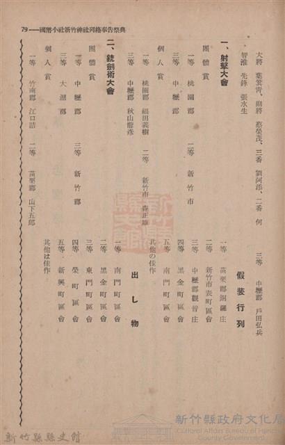 新竹州時報　第70號藏品圖，第87張