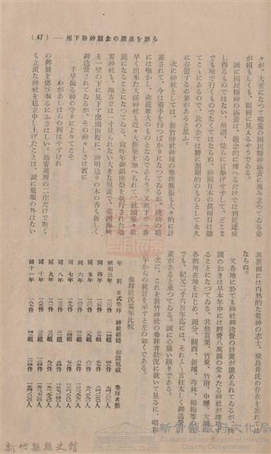 新竹州時報 創刊號藏品圖，第47張