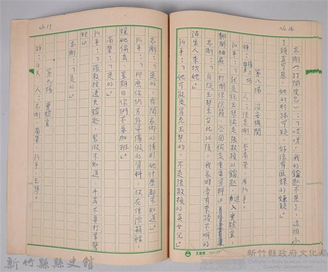 《保密防諜》劇本手稿藏品圖，第3張