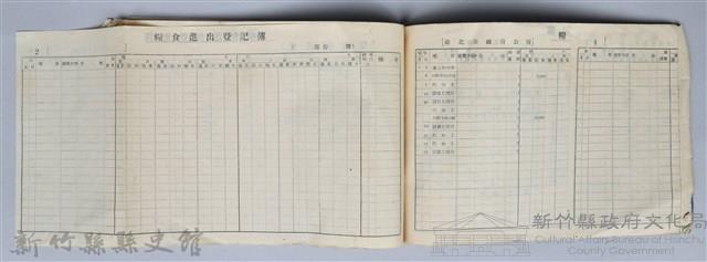 《糧食進出登記簿、糧食進出旬（月）報表記載實例》藏品圖，第34張