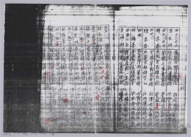 林柏燕輯註：「大新吟社」原稿複印本─四十九藏品圖，第4張