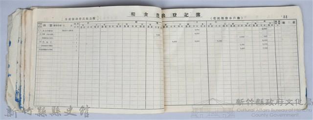 《糧食進出登記簿、糧食進出旬（月）報表記載實例》藏品圖，第15張