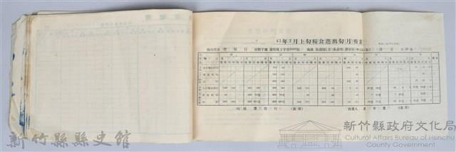 《糧食進出登記簿、糧食進出旬（月）報表記載實例》藏品圖，第19張