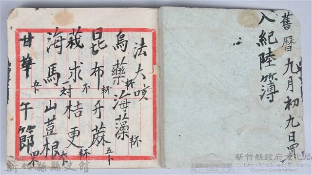 《藥方連禮範》藏品圖，第2張