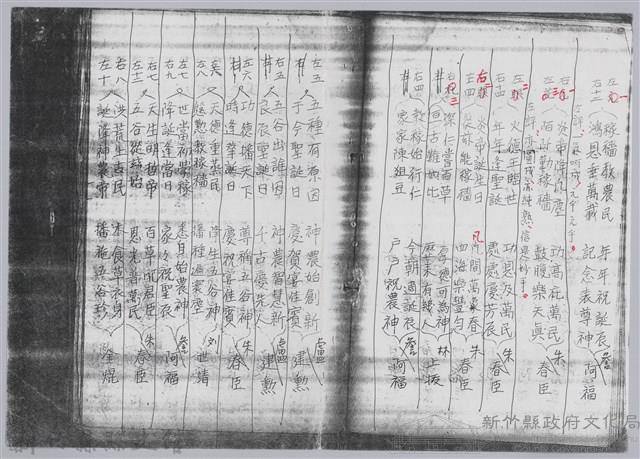 林柏燕輯註：「大新吟社」原稿複印本─三十七藏品圖，第2張