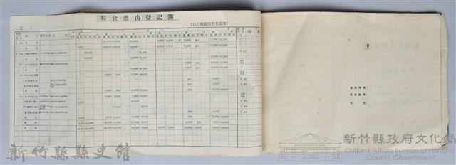 《糧食進出登記簿、糧食進出旬（月）報表記載實例》藏品圖，第26張