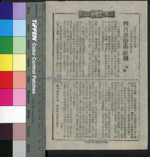 四月薔薇處處開藏品圖，第1張