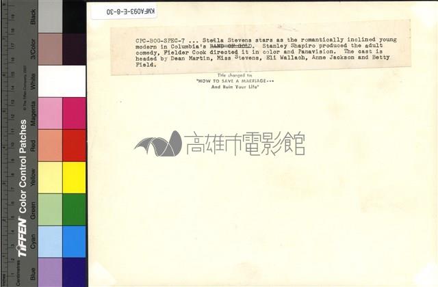 How To Save a Marriage…And Ruin Your Life藏品圖，第2張